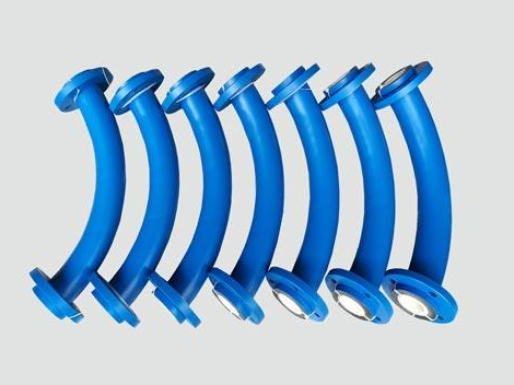 ceramic-lined elbow fittings，wear-resistant and corrosion-resistant elbow