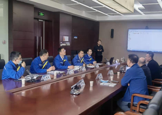 三合动力集团领导与特变电工沈阳变压器集团领导进行商务会谈