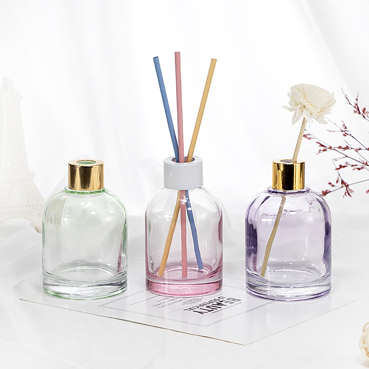 140ML round shoulder bell shape diffuser bottle JRF714