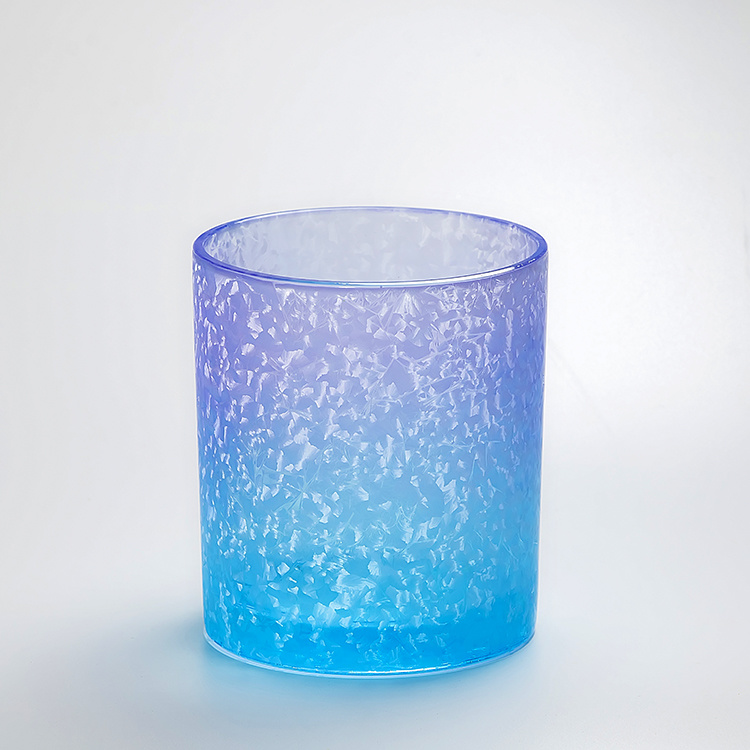 Custom home decor luxury candle container empty unique empty luxury candle jars 8090