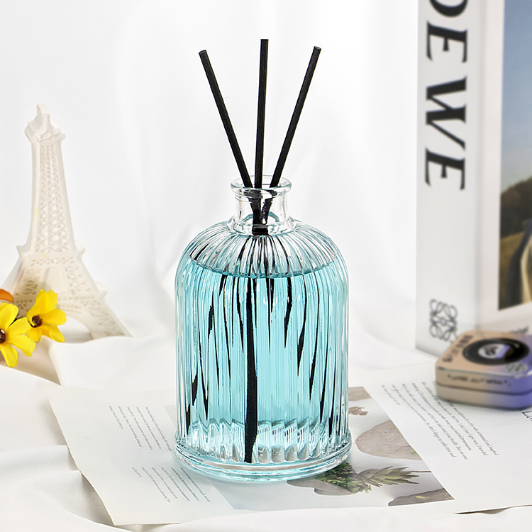 500ML round shoulder vertical bottle bird cage shape diffuser bottle JRF758