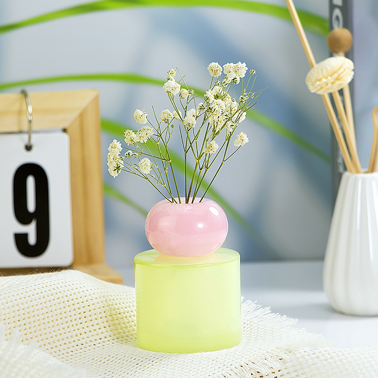 50ml screw neck flat shoulder cylinder bottle JR0012