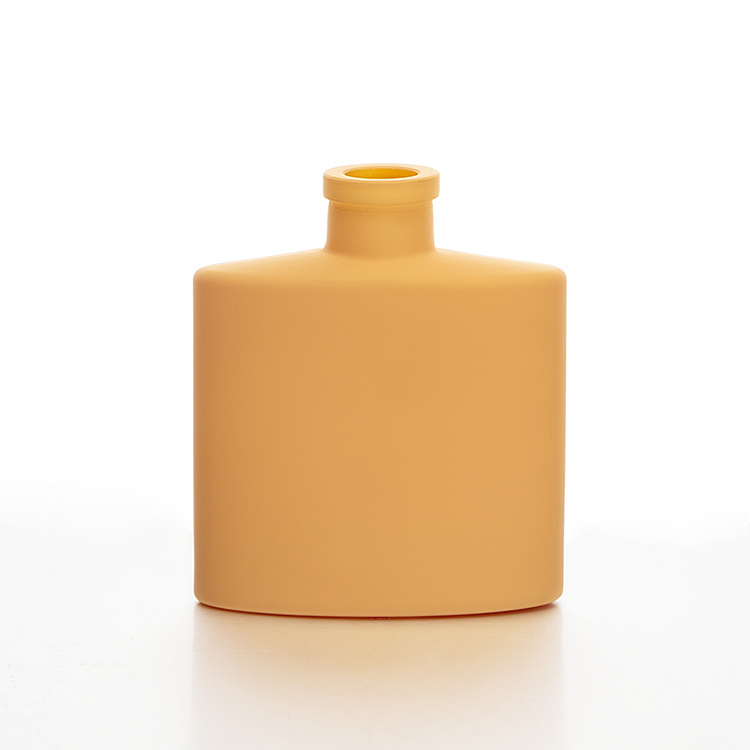 120ml flat glass reed diffuse clear bottle decorative bottle JRW8692