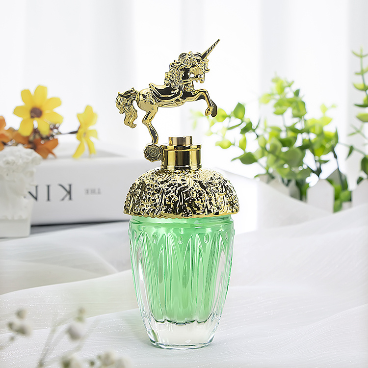 50ml crimp neck 15mm round special shape perfume glass bottle JRP025