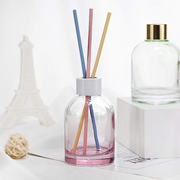 120ML screw neck round shoulder bell shape diffuser bottle JRW8833