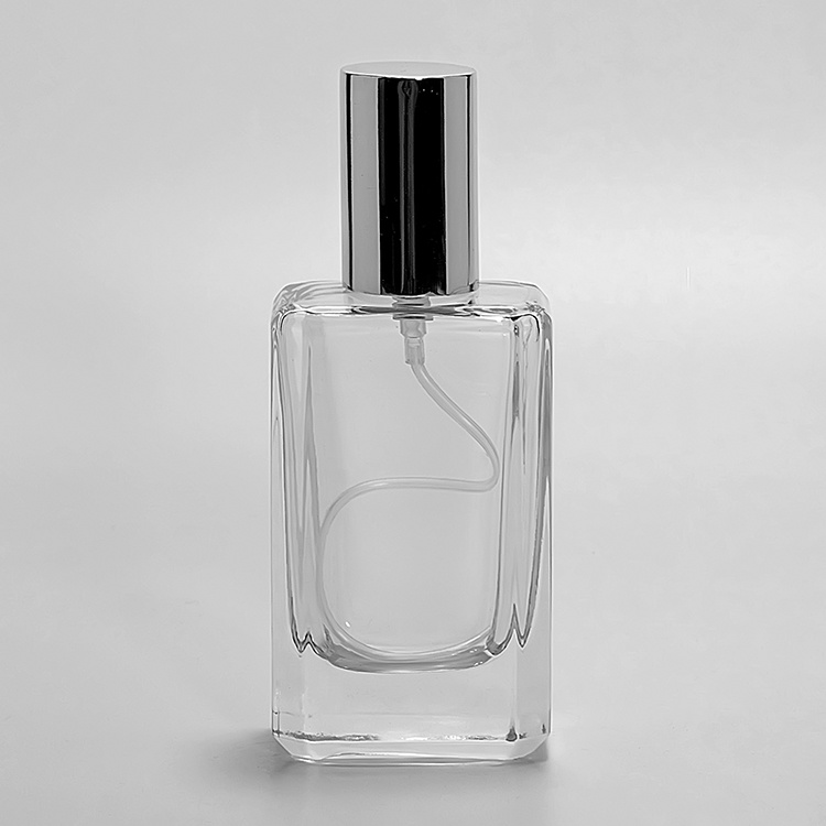 25ml crimp neck 15mm glass perfume bottle with sprayer lid JRP095
