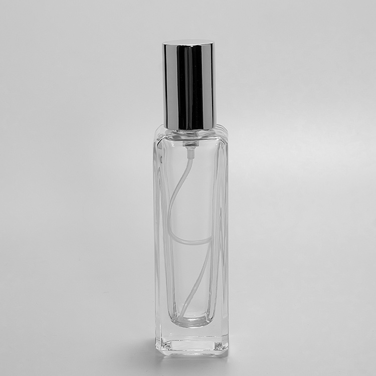 30ml slim square perfume sprayer glass perfume bottle JRP086