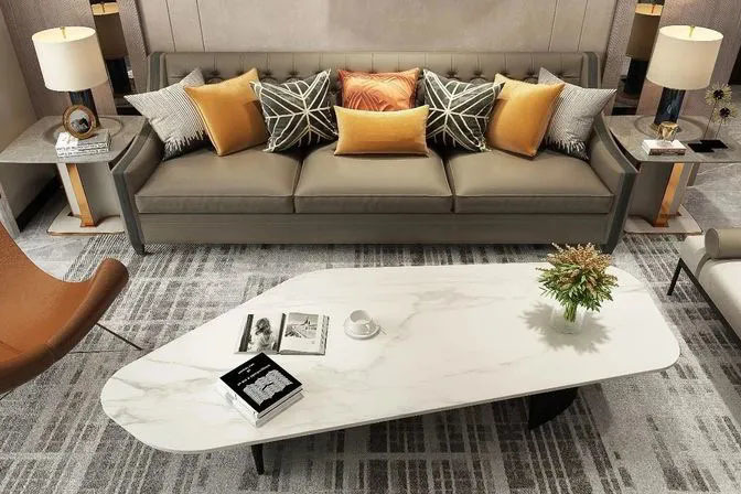 Multi directional application of rock slab