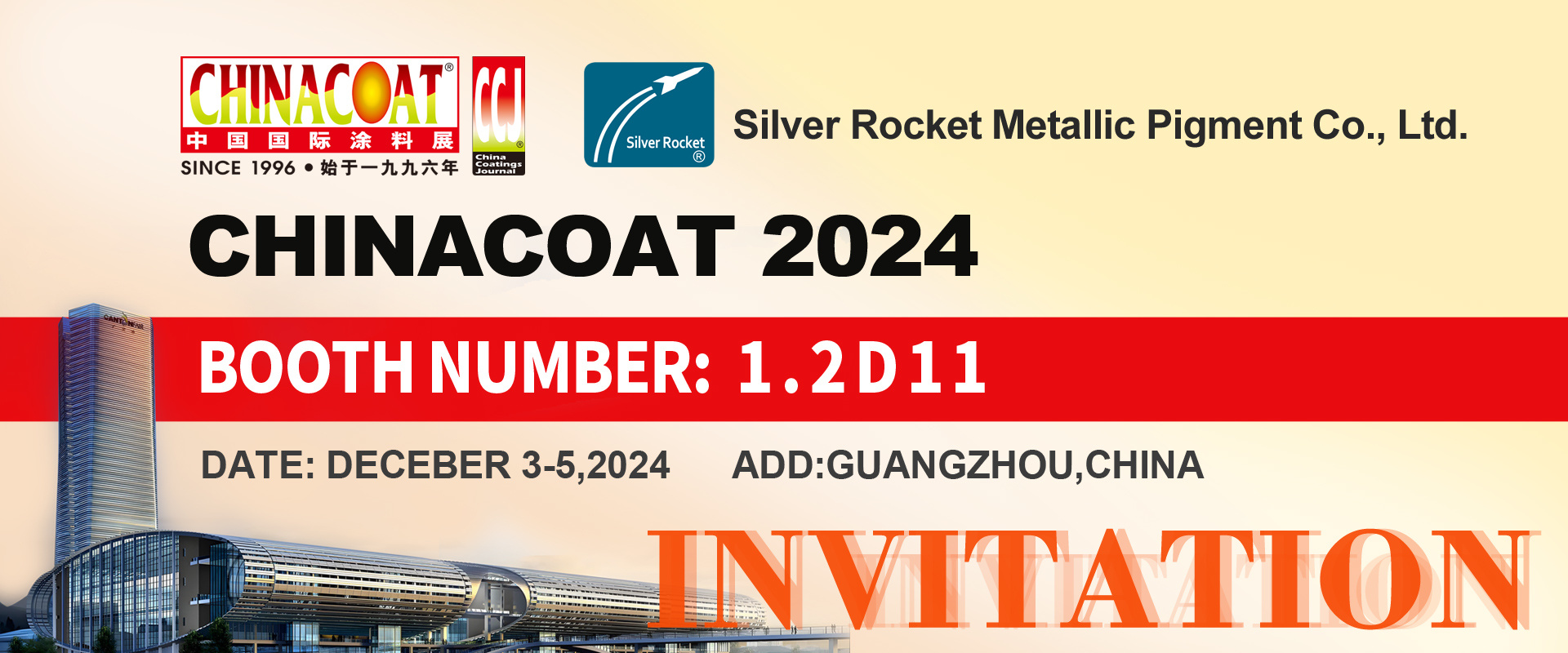 Join Silver Rocket at the 2024 Coatings Industry Event! Booth 1.2D11