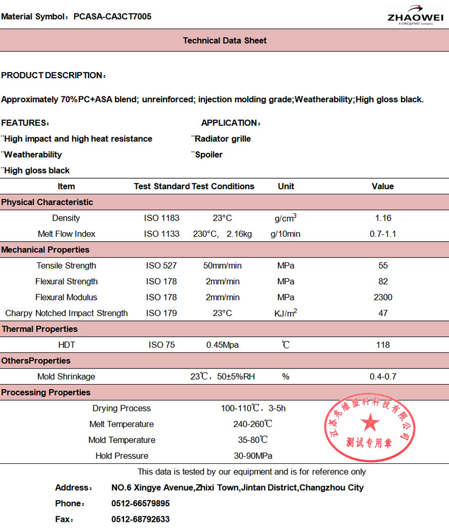 PC/ASA-CA3CT7005