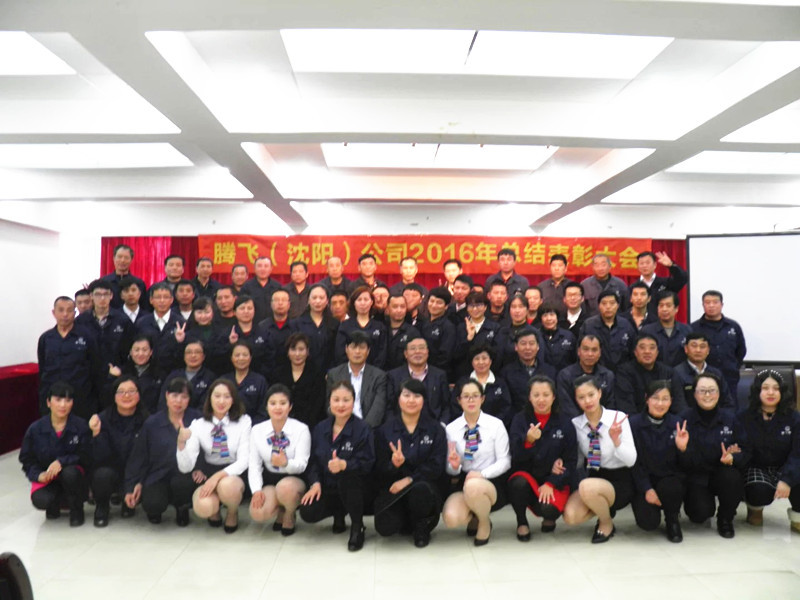 热烈祝贺腾飞（沈阳）公司2016年度总结表彰大会圆满落幕