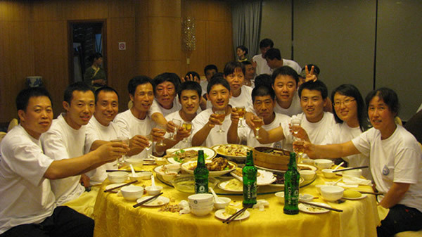 2008年7月12日沈阳腾飞公司组织“大连三日游”活动