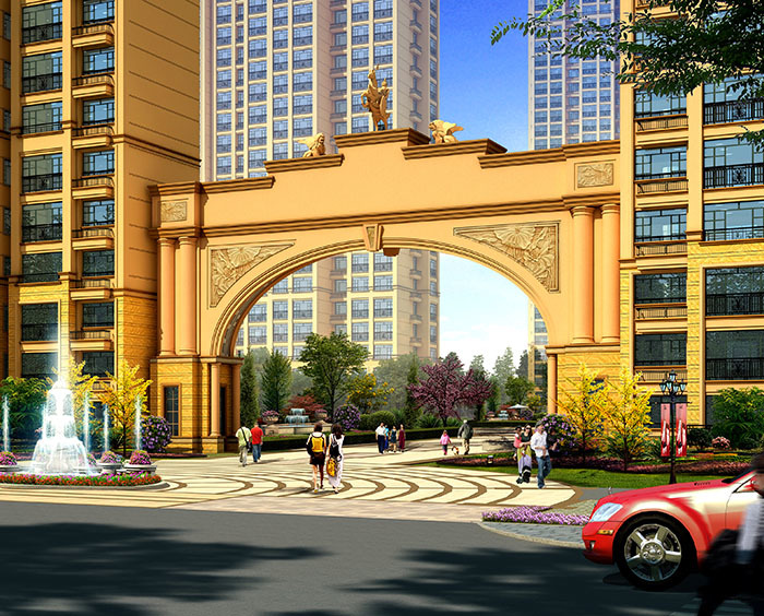 Lianyungang Gangcheng Yipin Residential Building