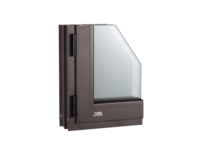 105 series window screen integrated inside and outside casement system window