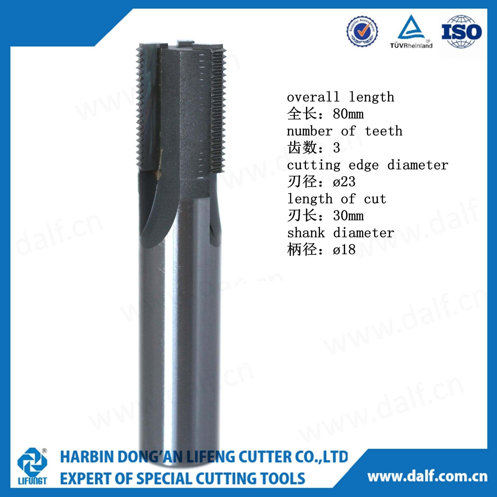 Thread milling cutter