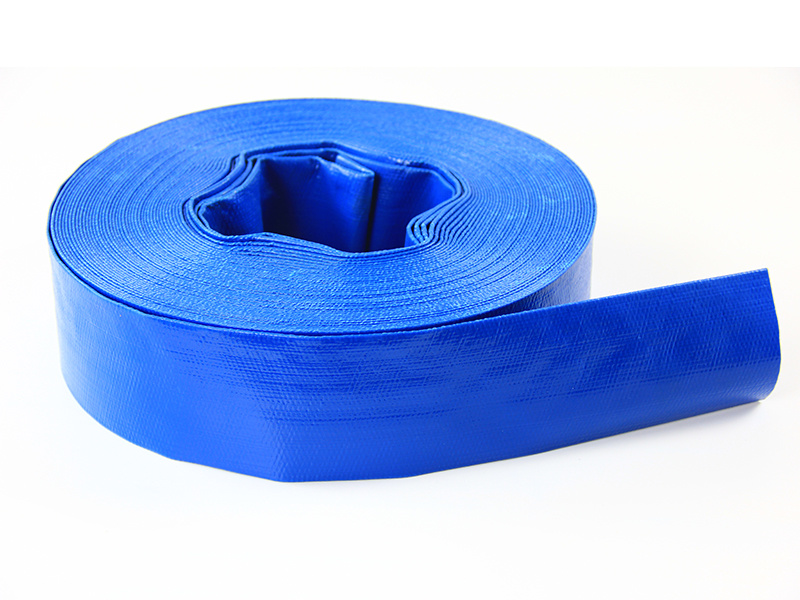PVC Discharge Hose Blue