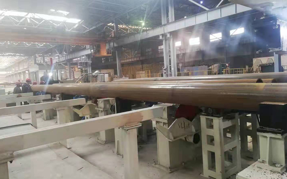 Uzbekistan 377mm straight seam welded pipe unit