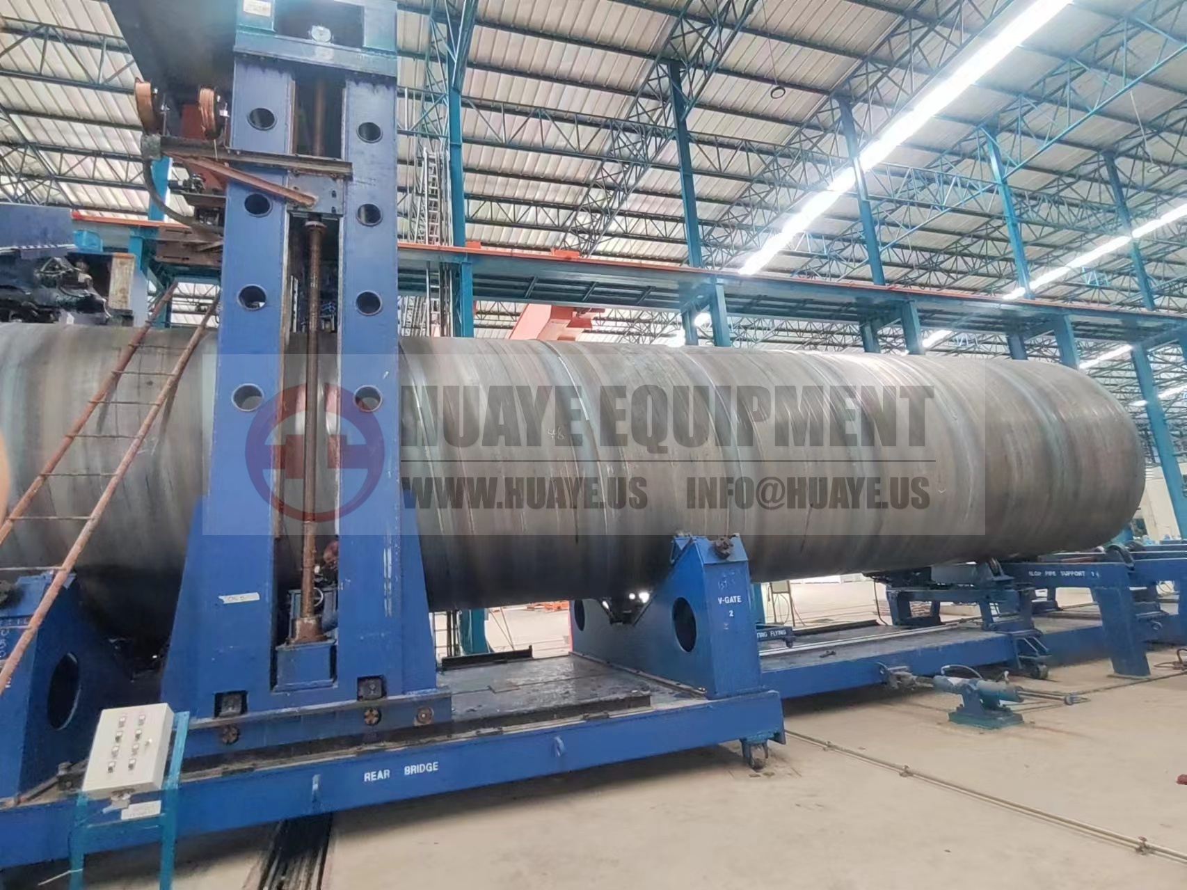 3840mm Spiral Pipe Machine: Continuous stable production over past year in Thailand