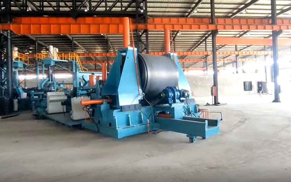 Ningxia 1620 Spiral Welded Pipe Unit Whole Plant