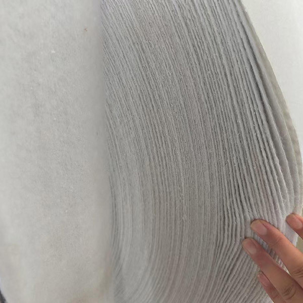 Staple fiber needle punched nonwoven geotextile
