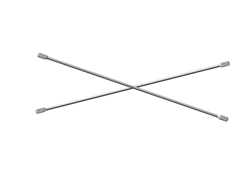 Tube cross brace