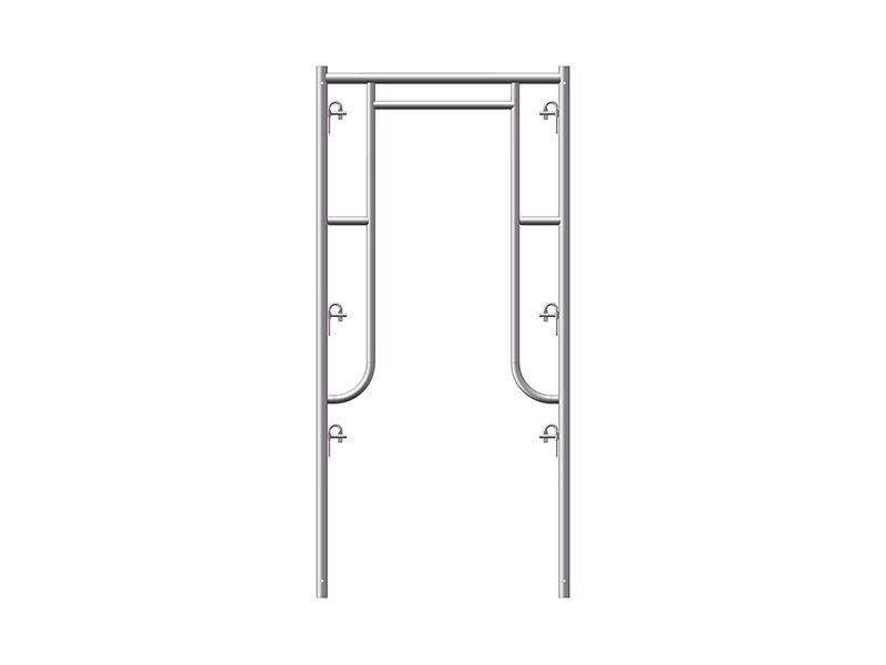 W-style walk thru frame