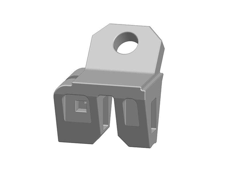 Diagonal brace end (right)