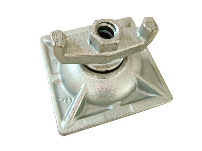 Formwork square disc nut