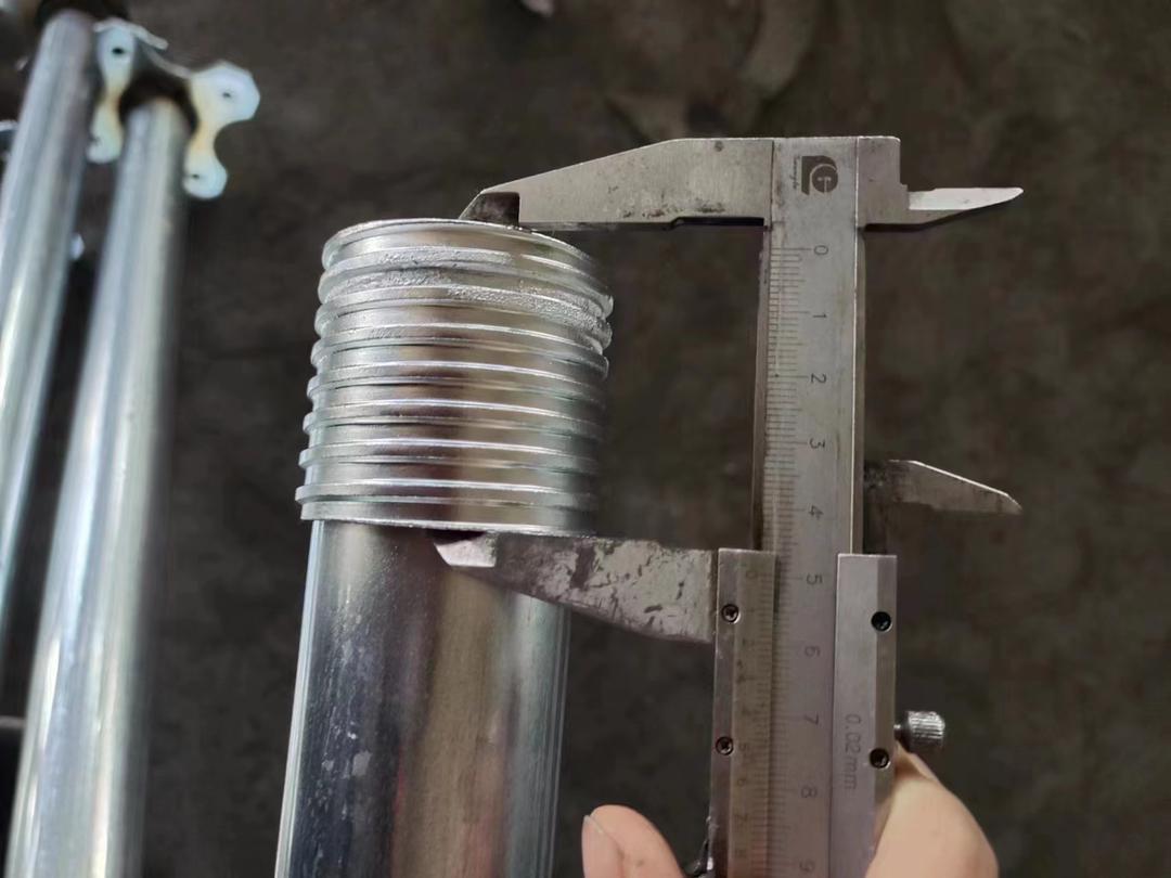 Lightweight steel support
