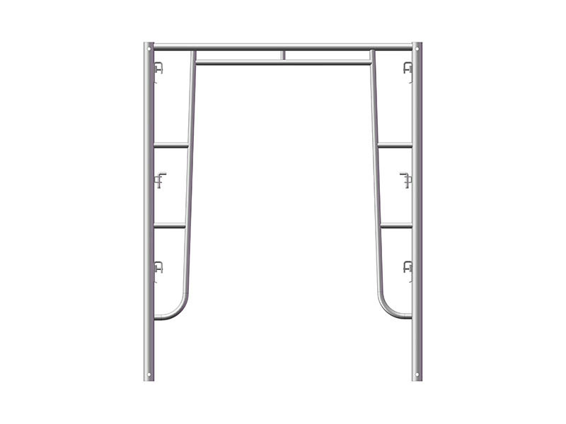 V-style shoring frame