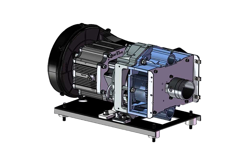 Oil-free screw air compressor
