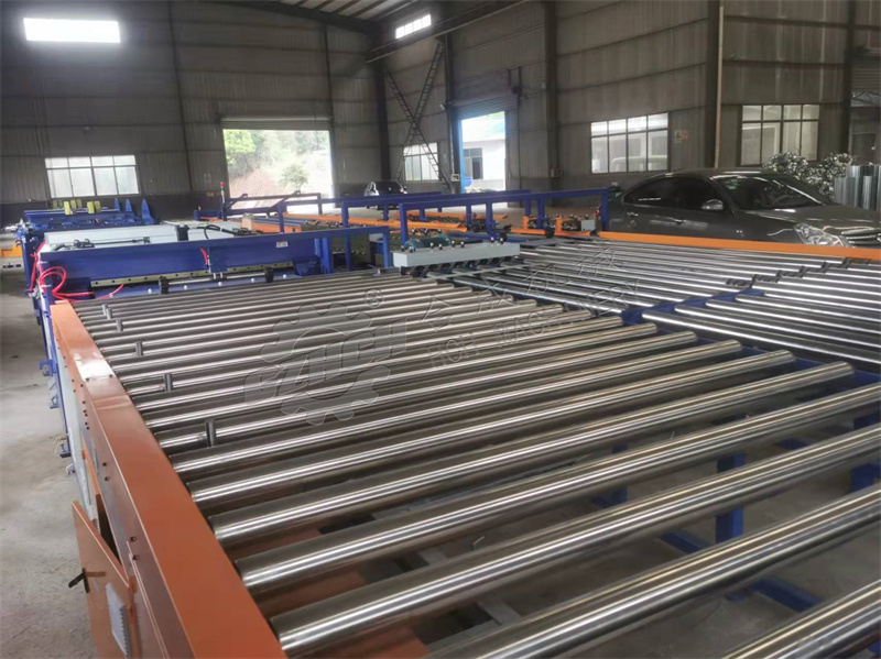 Full Automatic Square U Shape Duct Line And CNC Plasma Cutting Machine Are Perfectly Installing In Hunan Province