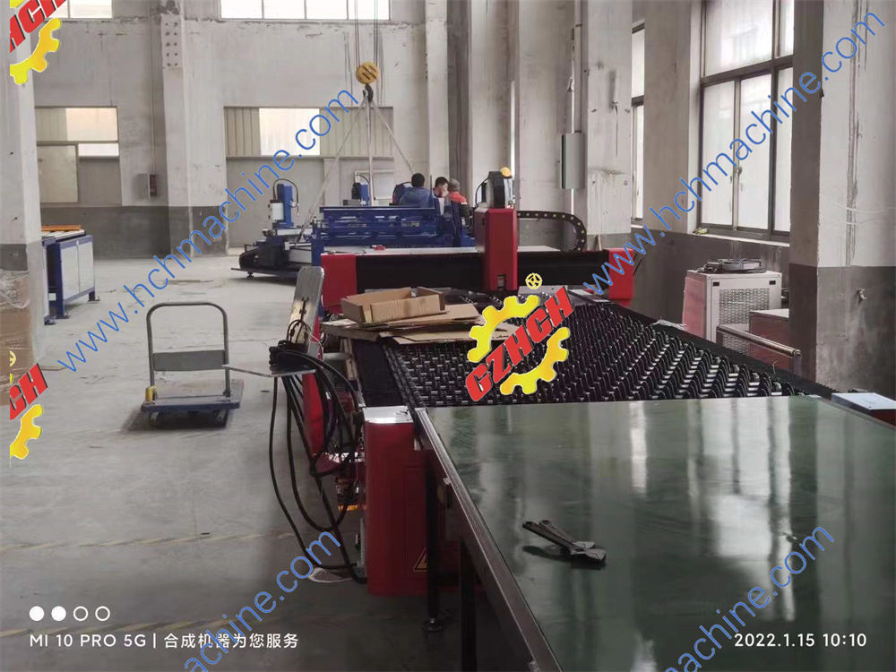 上海整套方管生产设备顺利调试完毕-现场实拍