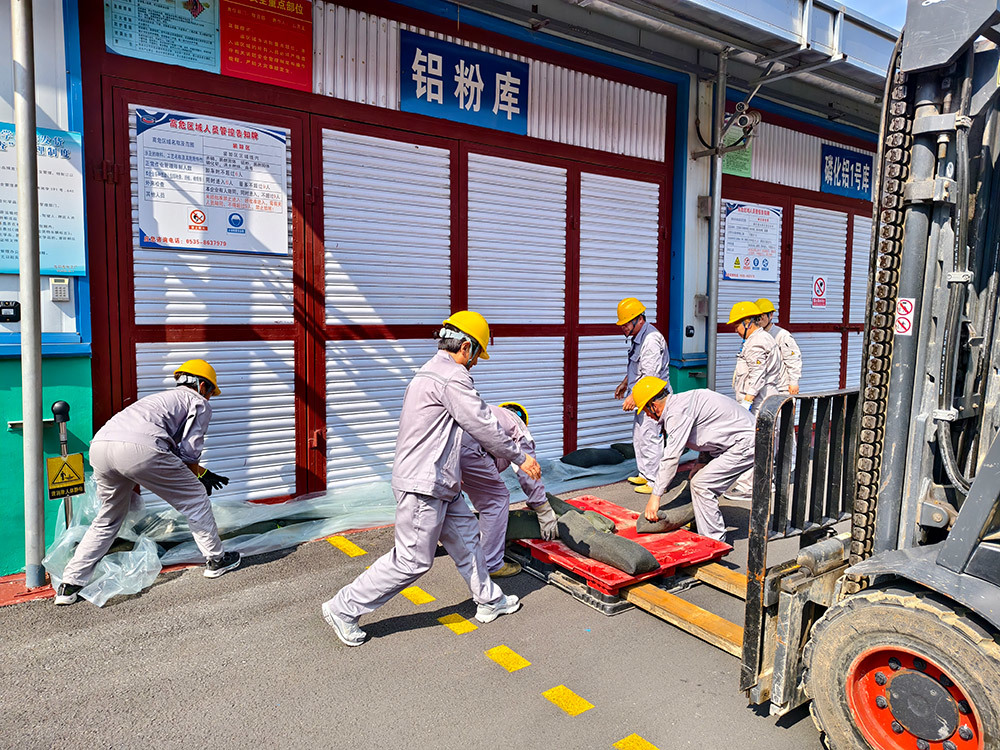 Warehouse Flood Emergency Drill