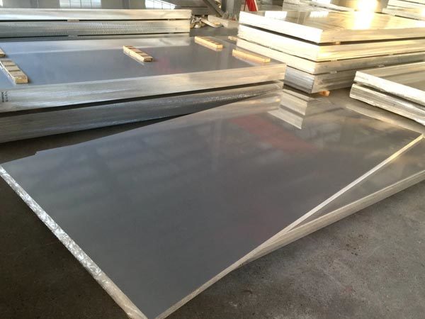 What material is aluminum plate made of?