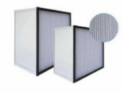 High/Medium Efficiency Panel Filter with Clapboard