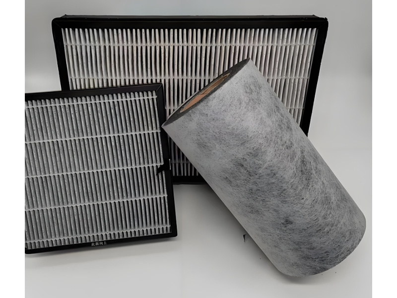 Sandwich activated carbon cloth