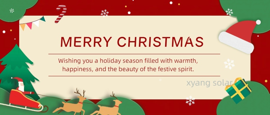 🎅 Merry Christmas | Xunyang New Energy Celebrates the Season with You! 🎄