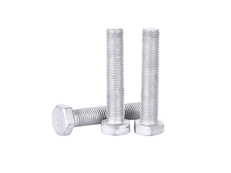 HOT DIP GALVANIZED EXTERNAL HEXAGONAL BOLTS