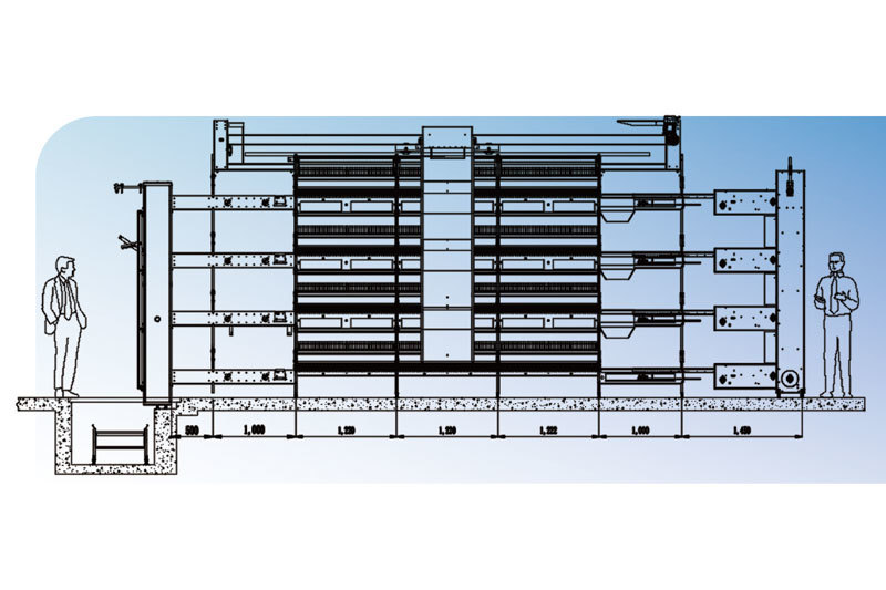 Poultry Artificial Insemination Cage