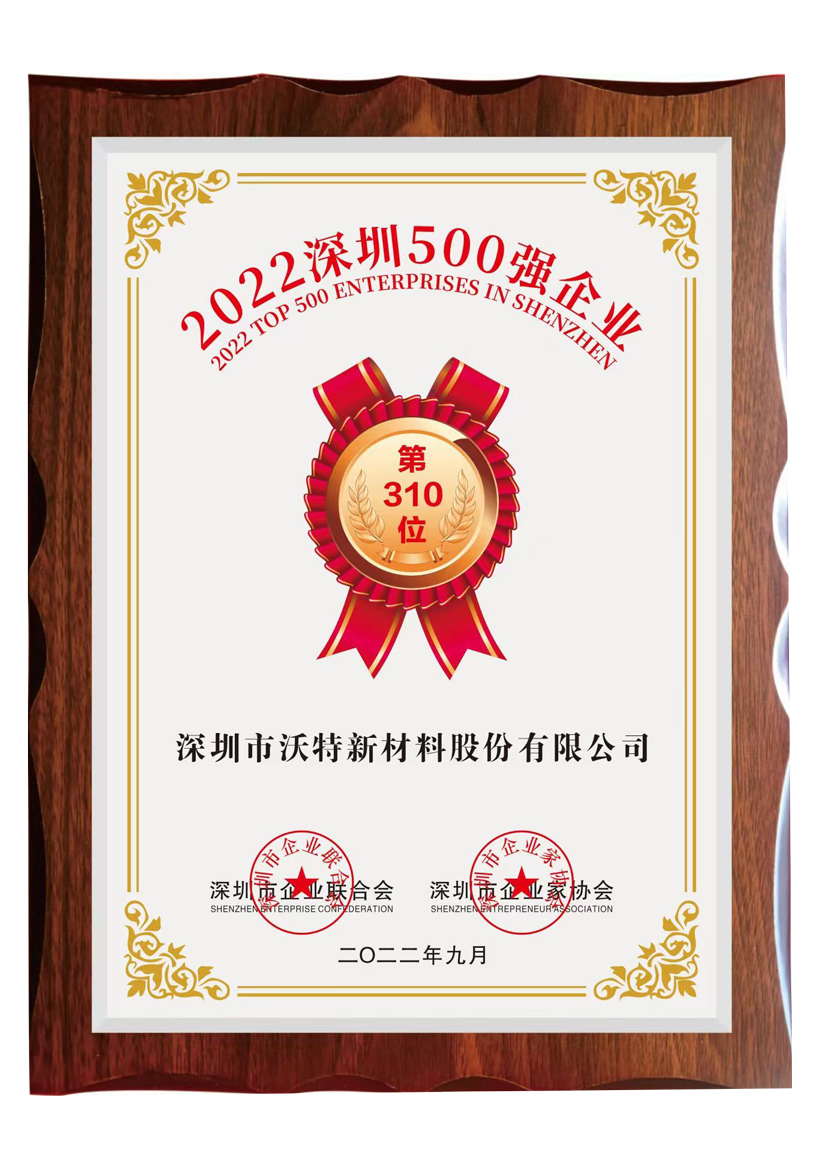 Shenzhen Top 500 Enterprises