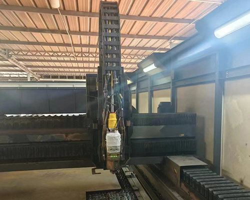 【Repair Service】12KW laser source replacing fiber cable and laser lens of  cutting head