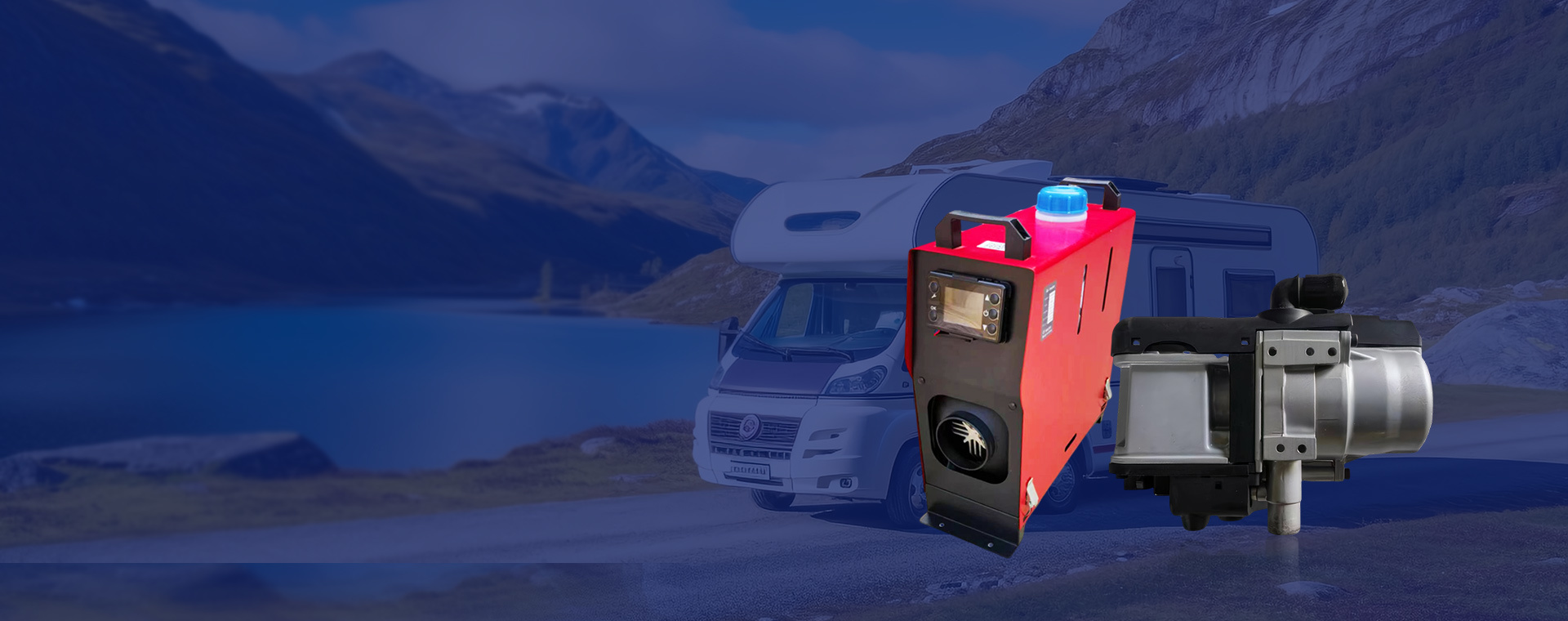 Integrated parking fuel heater