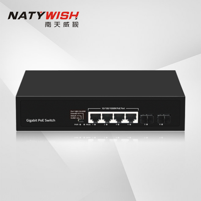 All-Gigabit 4+2 Optical Port Switch