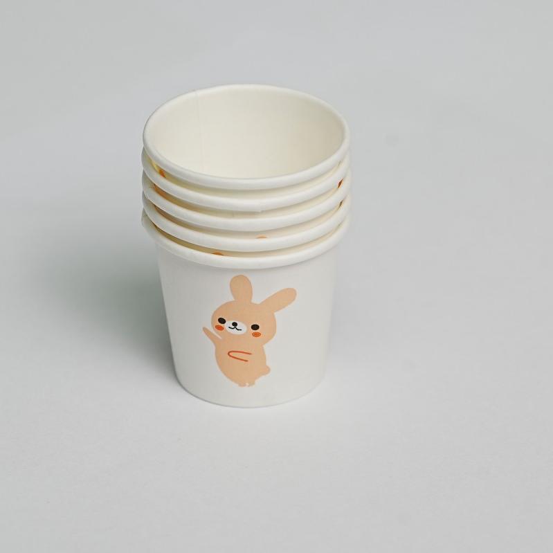 Food Grade Waterproof Logo Printed Disposable Paper Coffee Cup