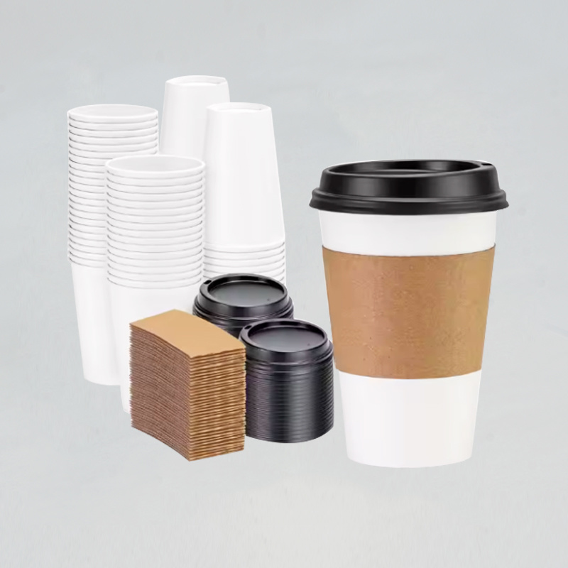 Customized disposable paper cup sleeves