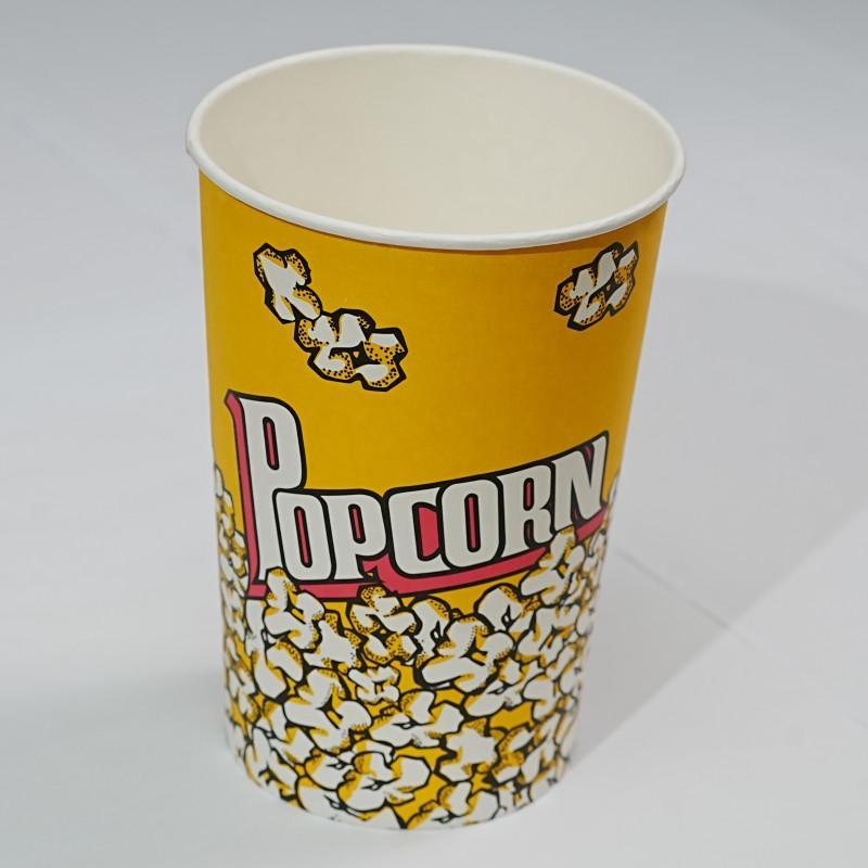 Reusable Cardboard Popcorn Bucket Classic Popcorn Cups Cute Paper Popcorn Bags