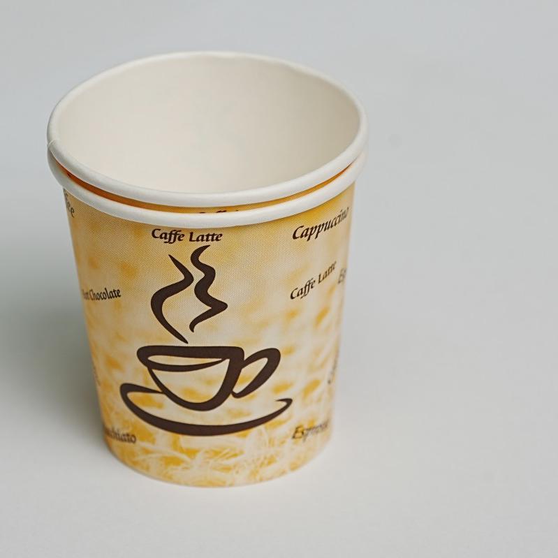 2.5OZ-20OZ customized printing Disposable single wall paper cup Paper Coffee Cups