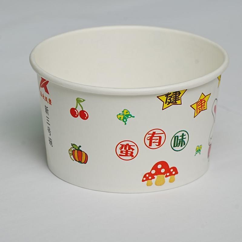 Biodegradable packaging salad bowl