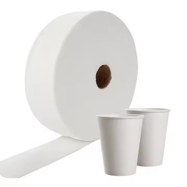 Customized white paper cup bottoms coffee cup paper roll